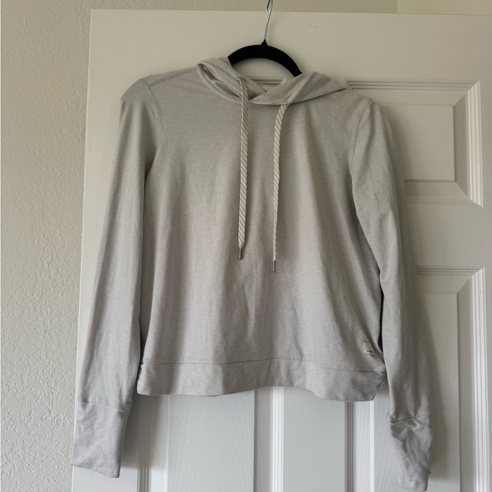 Vuori Halo Essential Hoodie - Salt